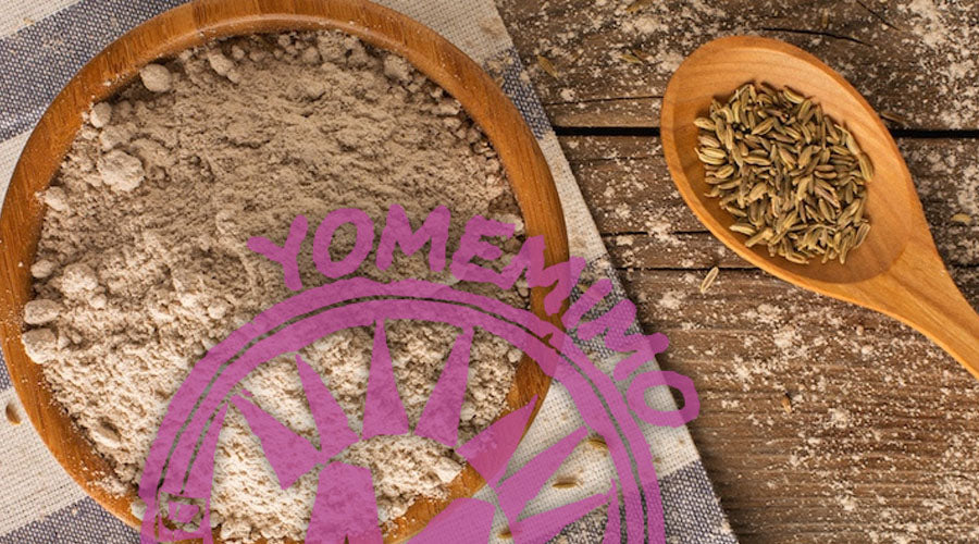 Crepes de harina de espelta y semillas de cacao